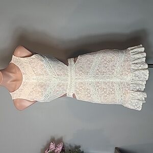 Hello Molly Beautiful Minds Dress White Lace 4 Wedding Bridal Party Engagement